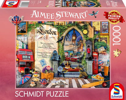 Schmidt - Aimee Stewart - Memories of London - 1000 Piece Jigsaw Puzzle