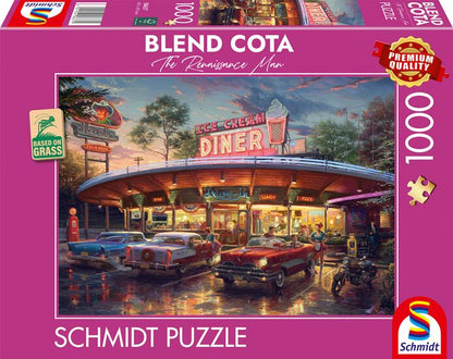 Schmidt - American Diner - 1000 Piece Jigsaw Puzzle