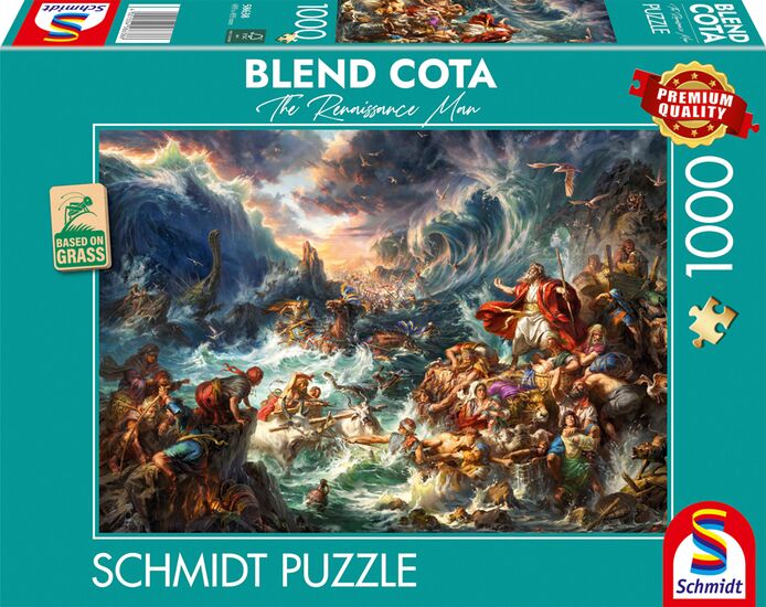 Schmidt - The Path through the Sea - 1000 Piece Jigsaw Puzzle
