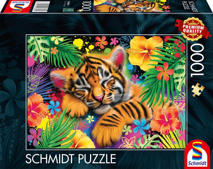 Schmidt - Tiger Cub - 1000 Piece Jigsaw Puzzle