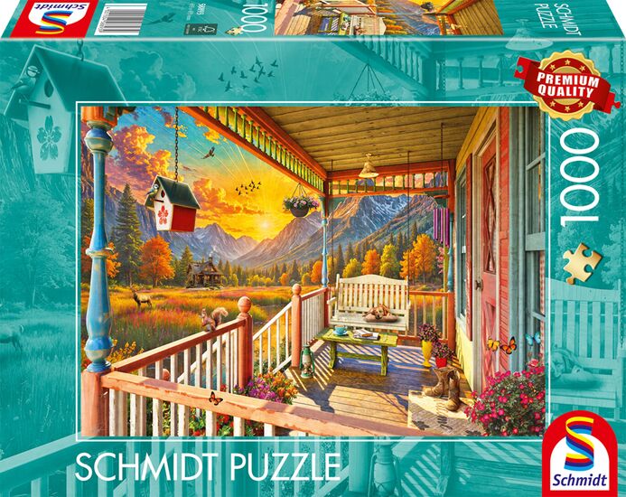 Schmidt - Mountain Veranda - 1000 Piece Jigsaw Puzzle