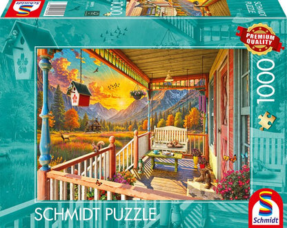 Schmidt - Mountain Veranda - 1000 Piece Jigsaw Puzzle