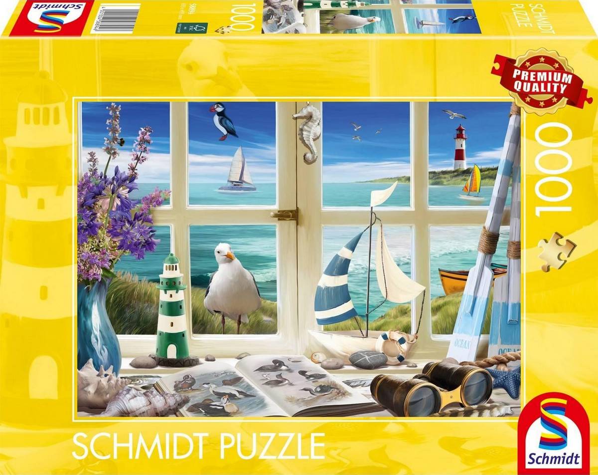 Schmidt - Study by the Sea - 1000 Piece Jigsaw Puzzle