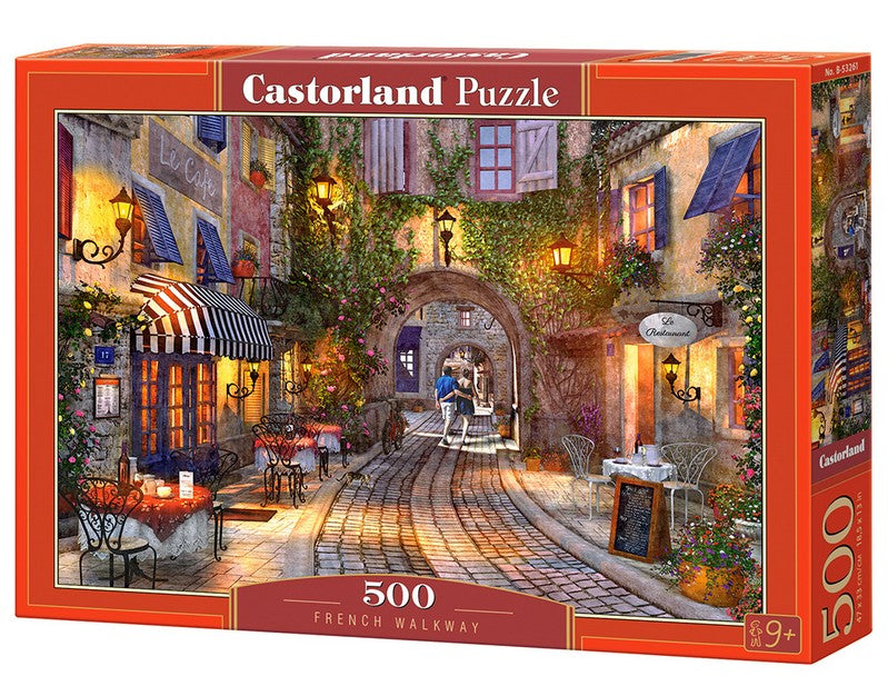 Castorland - French Walkway - 500 Piece Jigsaw Puzzle