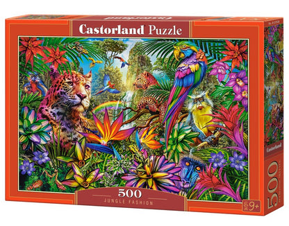 Castorland - Jungle Fashion - 500 Piece Jigsaw Puzzle