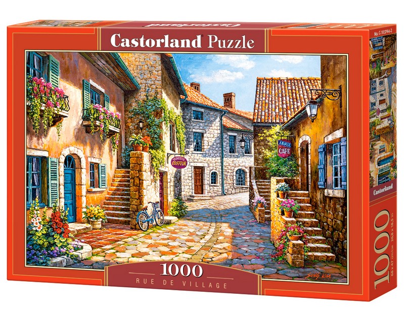 Castorland - Rue de Village - 1000 Piece Jigsaw Puzzle