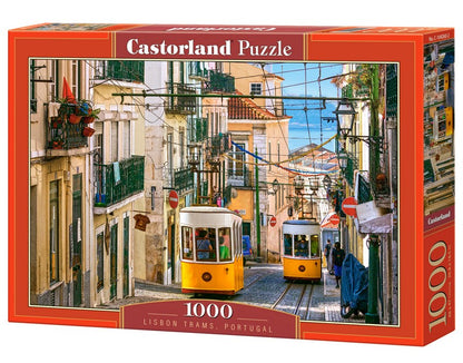 Castorland - Lisbon Trams Portugal - 1000 Piece Jigsaw Puzzle