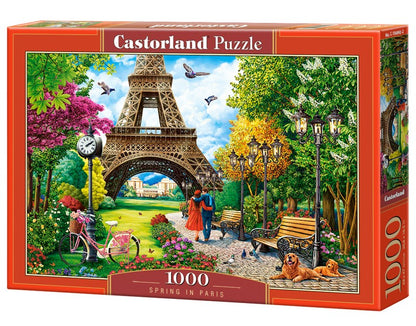 Castorland - Spring in Paris - 1000 Piece Jigsaw Puzzle