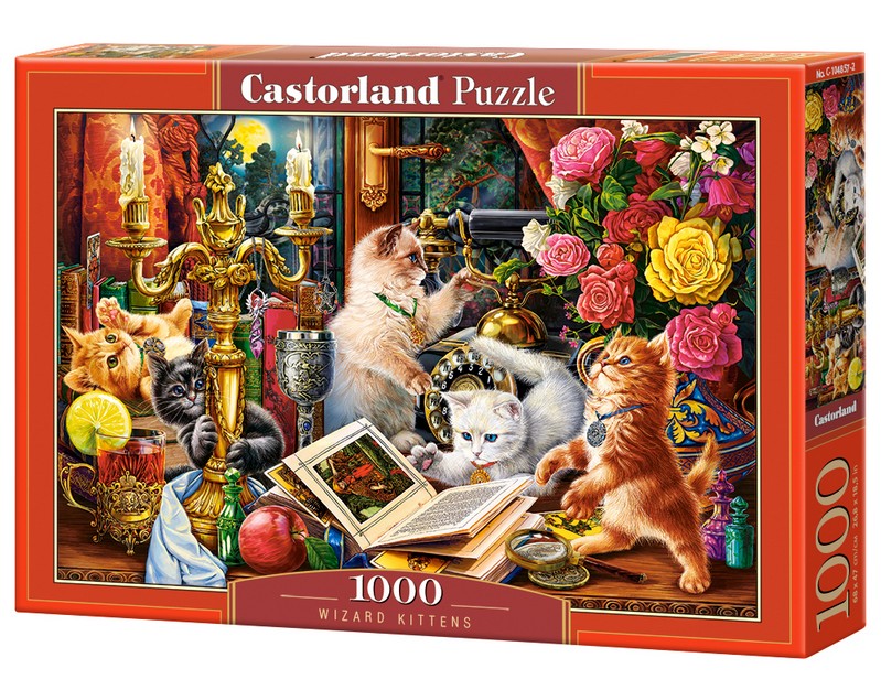 Castorland - Wizard Kittens - 1000 Piece Jigsaw Puzzle