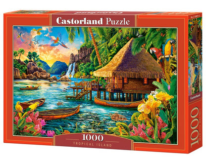 Castorland - Tropical Island - 1000 Piece Jigsaw Puzzle