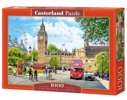 Castorland - Busy Morning in London - 1000 Piece Jigsaw Puzzle