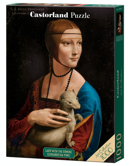Castorland - Lady with the Ermine Da Vinci - 1000 Piece Jigsaw Puzzle
