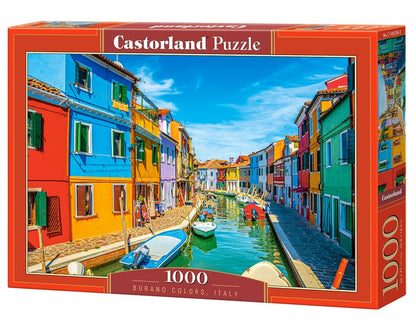 Castorland - Burano Colors Italy - 1000 Piece Jigsaw Puzzle