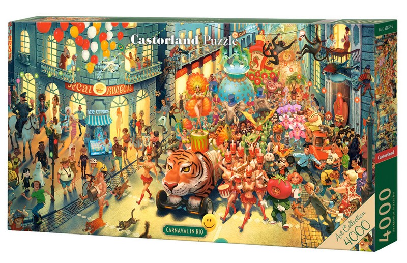 Castorland - Carnaval in Rio - 4000 Piece Jigsaw Puzzle