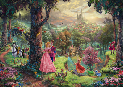 Schmidt - Thomas Kinkade - Disney Sleeping Beauty - 1000 Piece Jigsaw Puzzle