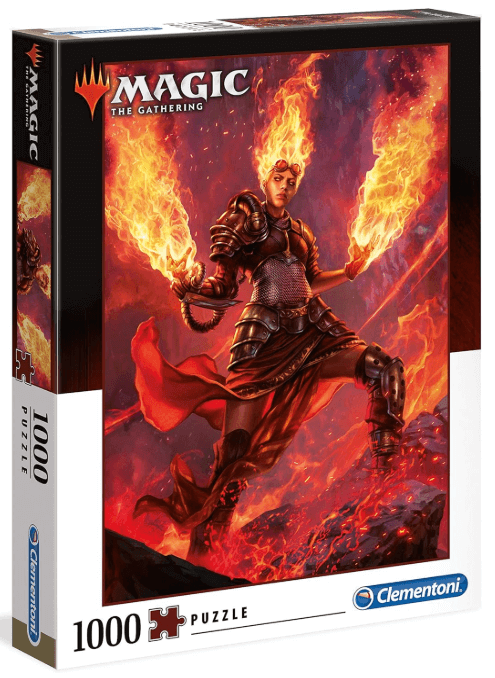 Clementoni - Magic The Gathering Fire - 1000 Piece Jigsaw Puzzle