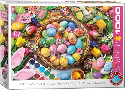 Eurographics - Easter Table - 1000 Piece Jigsaw Puzzle