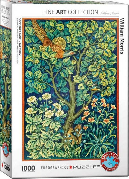 Eurographics - Cock Pheasant by William Morris - 1000 Piece Jigsaw Puzzle