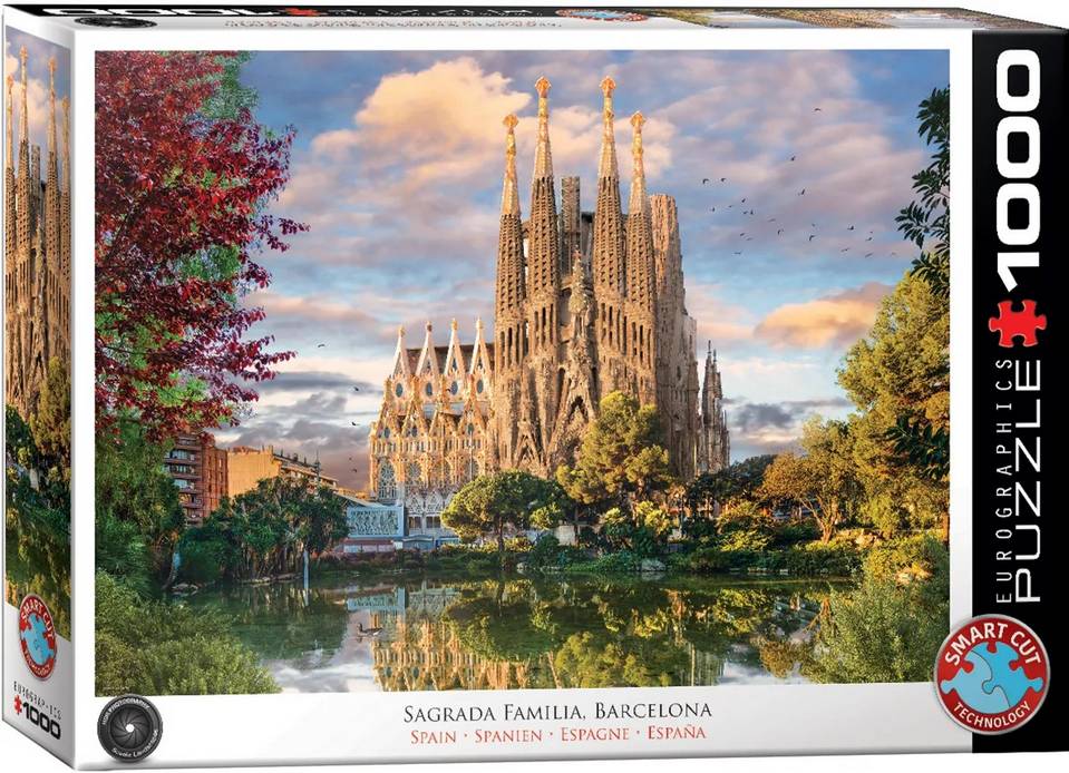 Eurographics - Sagrada Familia - Barcelona - 1000 Piece Jigsaw Puzzle
