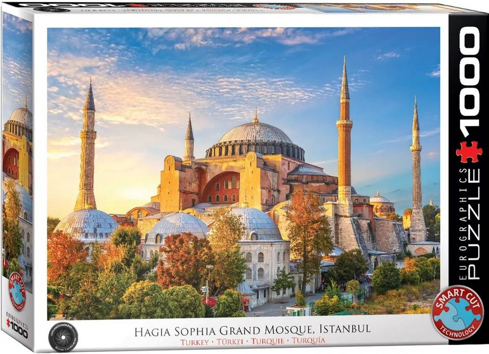 Eurographics - Hagia Sophia - Istanbul - 1000 Piece Jigsaw Puzzle