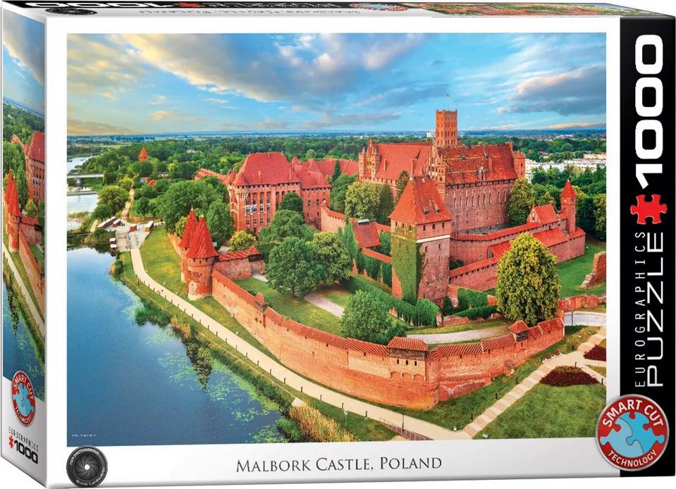 Eurographics - Malbork Castle - Poland - 1000 Piece Jigsaw Puzzle