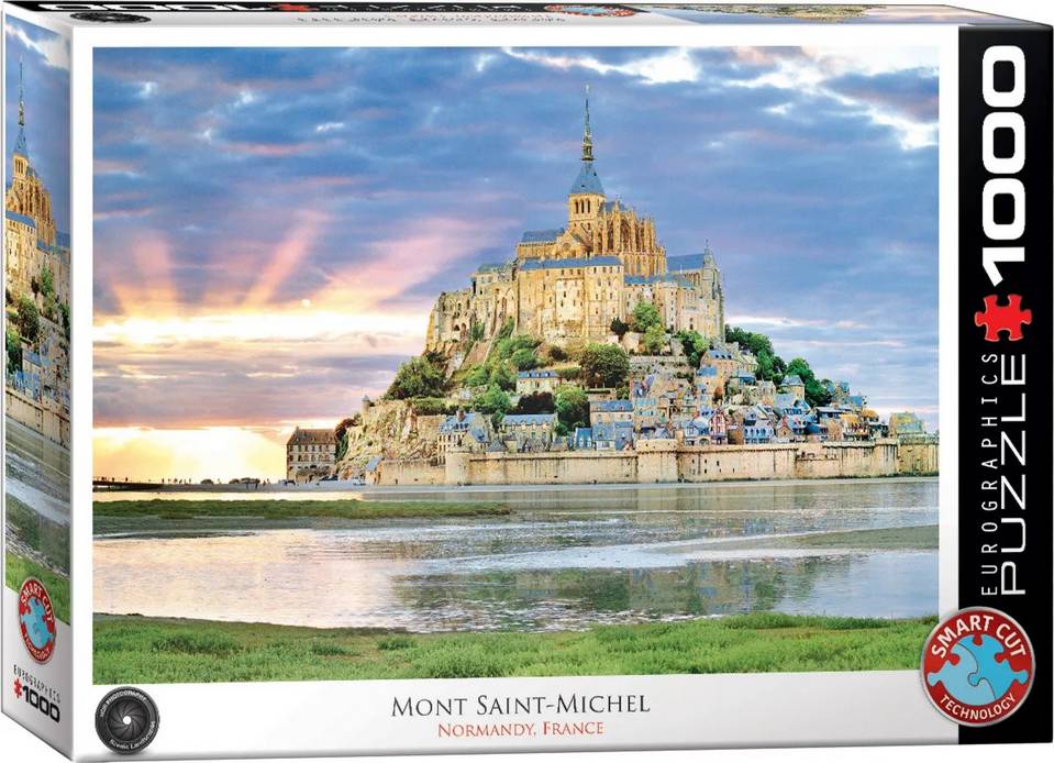 Eurographics - Mont St Michel - France - 1000 Piece Jigsaw Puzzle