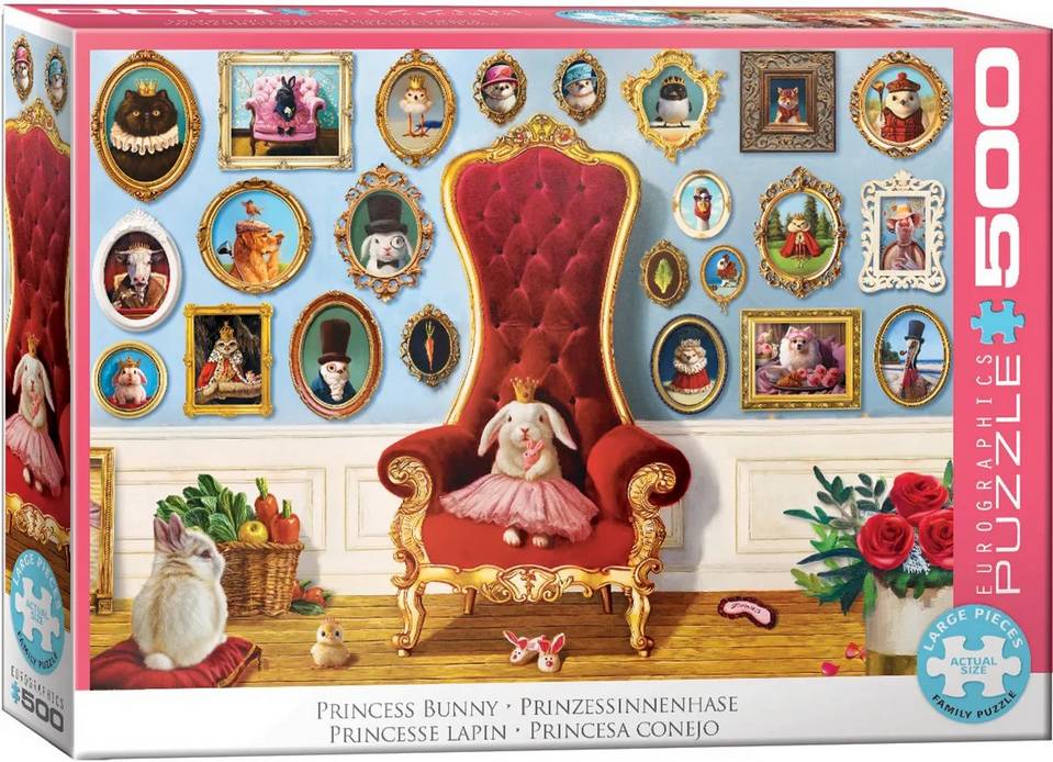 Eurographics - Princess Bunny - 500XL Piece Jigsaw Puzzle