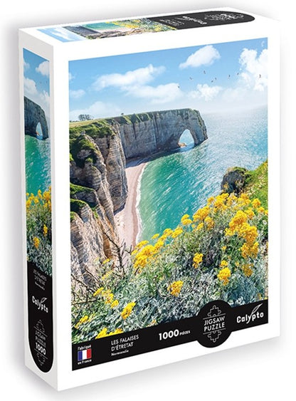Calypto - Les Falaises D Etretat - Normandie - 1000 Piece Jigsaw Puzzle