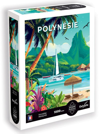 Calypto - Polynesie Francaise - 1000 Piece Jigsaw Puzzle