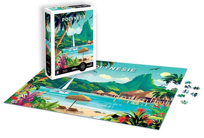 Calypto - Polynesie Francaise - 1000 Piece Jigsaw Puzzle