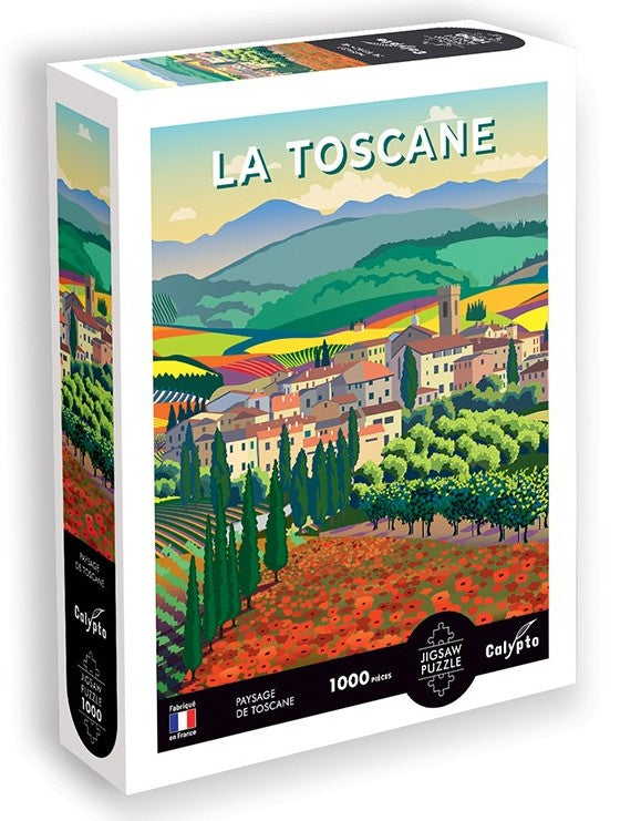 Calypto - Paysage de Toscane - 1000 Piece Jigsaw Puzzle
