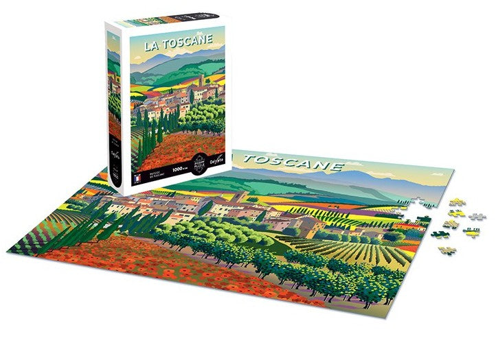 Calypto - Paysage de Toscane - 1000 Piece Jigsaw Puzzle