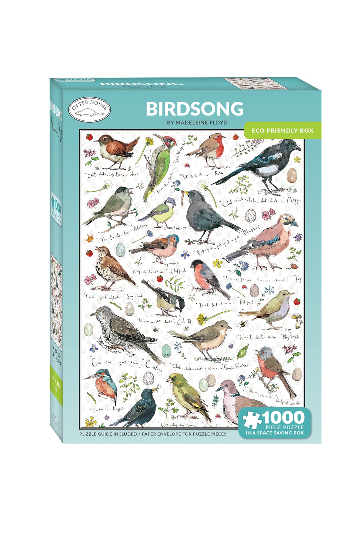 Otter House Birdsong, 1000-piece jigsaw puzzle