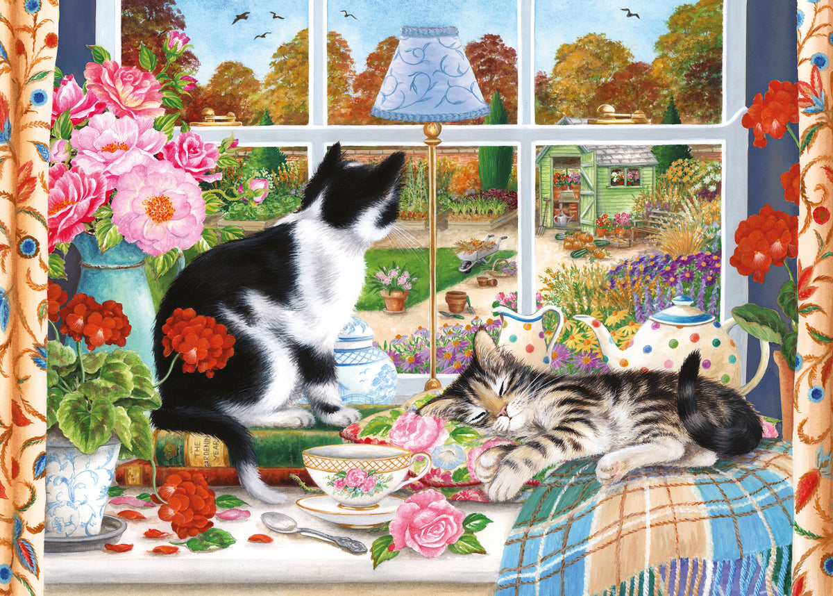 Otter House Its Cold Outside, 1000-piece jigsaw puzzle