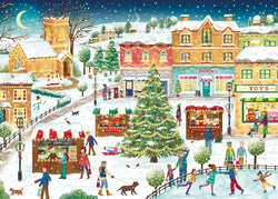 Otter House Christmas Festivities, 1000-piece jigsaw puzzle