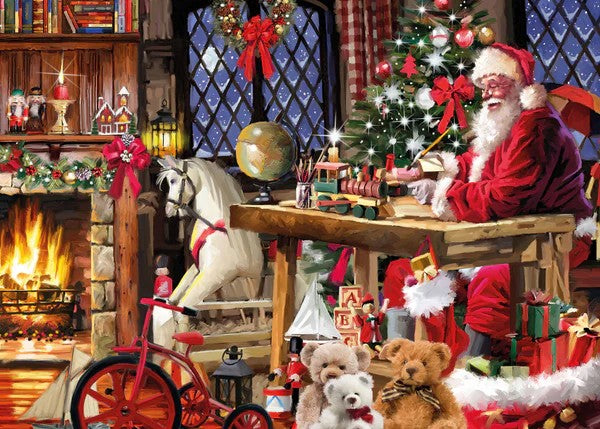 Otter House Santas Workshop, 1000-piece jigsaw puzzle
