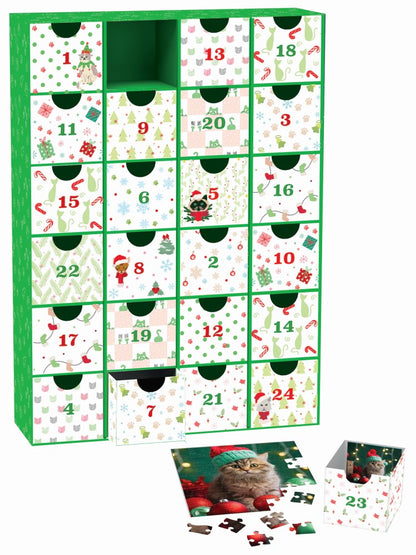 Eurographics - Christmas Whiskers - Advent Calendar 24 x 50 Piece