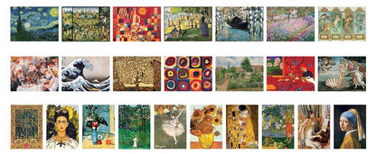 Eurographics - Masterpieces - Advent Calendar 24 x 50 Piece