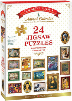 Eurographics - Masterpieces - Advent Calendar 24 x 50 Piece