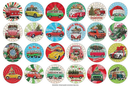 Eurographics - VW Christmas - Advent Calendar 24 x 50 Piece