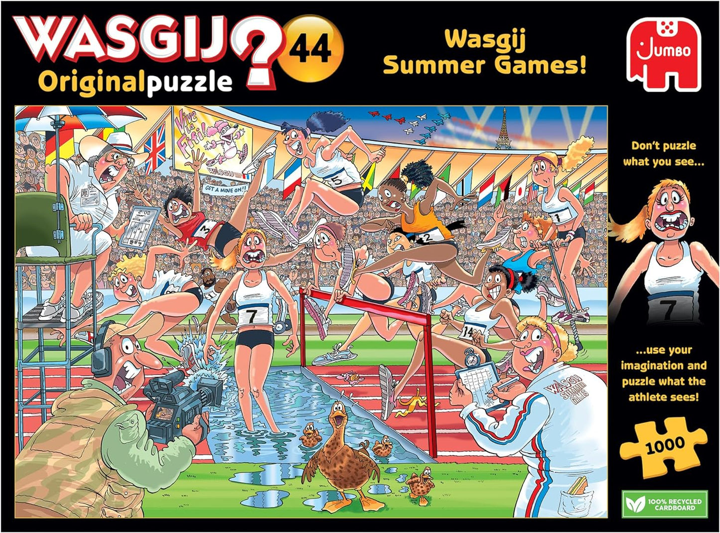 Wasgij - Original 44 Summer Games! - 1000 Piece Jigsaw Puzzle