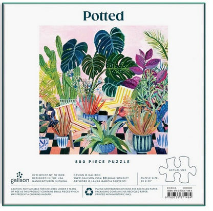 Galison - Potted - 500 Piece Jigsaw Puzzle