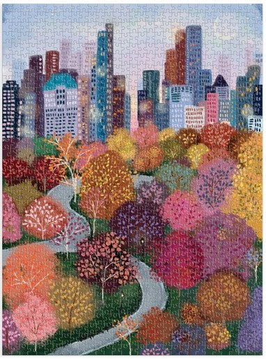 Galison - Parkside View - 1000 Piece Jigsaw Puzzle