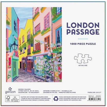 Galison - London Passage - 1000 Piece Puzzle