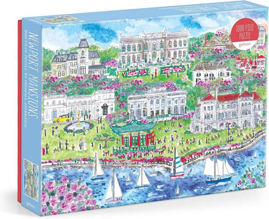 Galison - Michael Storrings - Newport Mansions - 1000 Piece Jigsaw Puzzle