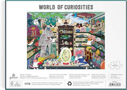 Galison - World of Curiosities - 1000 Piece Jigsaw Puzzle