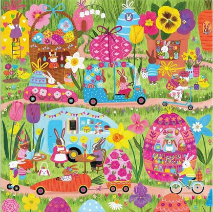 Galison - Hoppin' Around - 500 Piece Jigsaw Puzzle