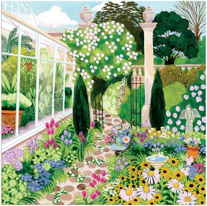 Galison - Evergreen Gardens - 500 Piece Jigsaw Puzzle