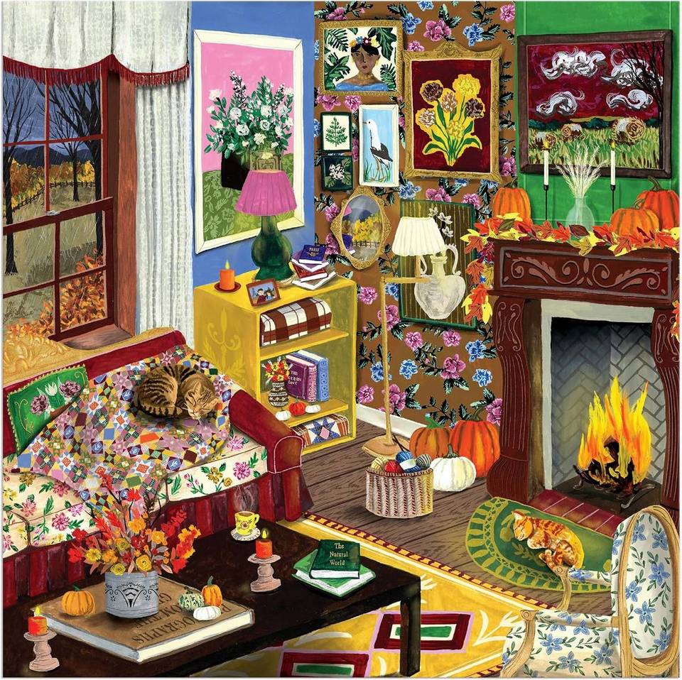 Galison - Fall is in the Air - 500 Piece Jigsaw Puzzle