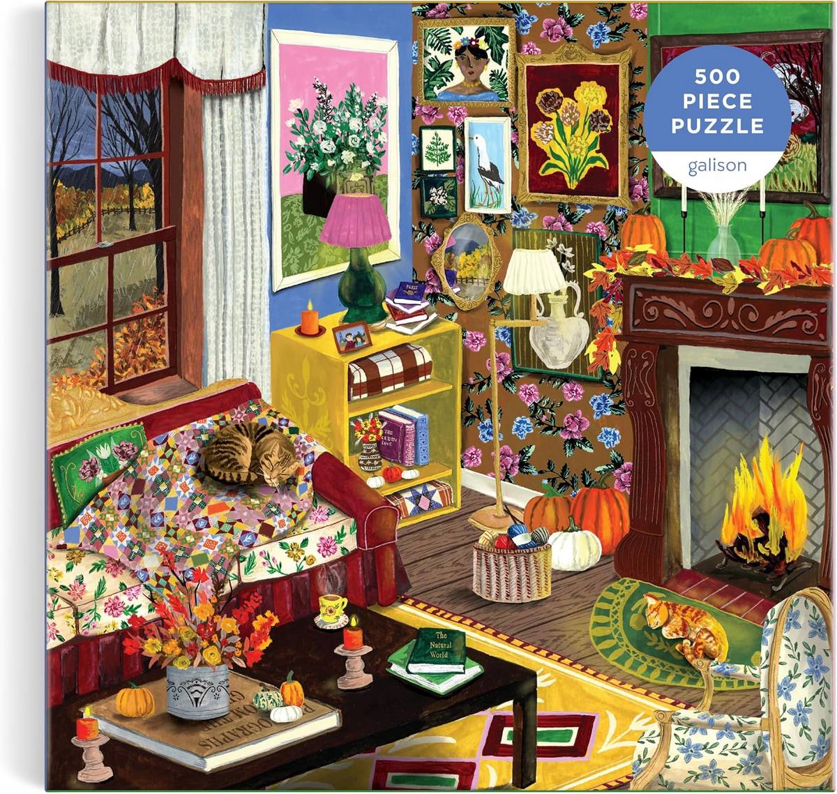Galison - Fall is in the Air - 500 Piece Jigsaw Puzzle